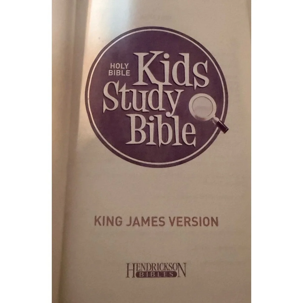 King James Version Kids Study Bible by Hendrickson Bibles Flexisoft